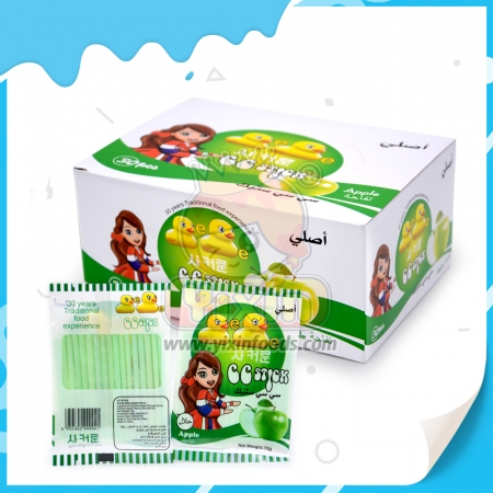 عصا سي سي بنكهة التفاح