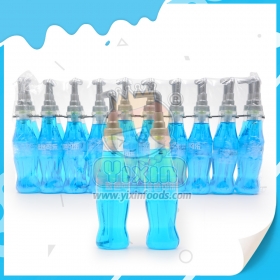 حلوى بخاخ الكولا الزرقاء