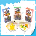 حلوى حلال ملونة ولذيذة مع لعبة مضحكة 