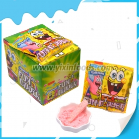 حلوى مضغوطة مع مسحوق حامض