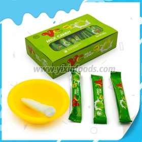 حلوى الحليب المطاطية