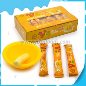 حلوى الحليب المطاطية