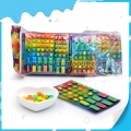 علكة فقاعات صغيرة ملونة حلال 