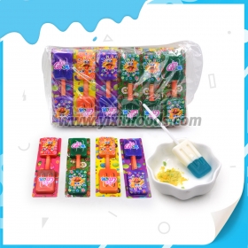 مصاصة مع حلوى البوب